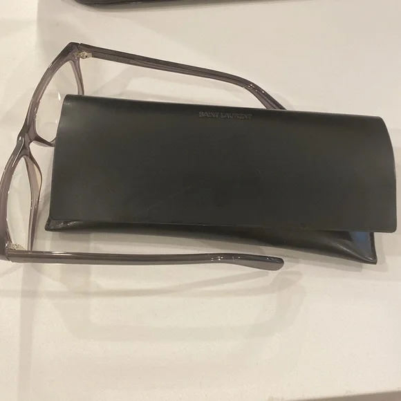 Saint Laurent Paris Glasses & Case - Picture 6 of 6